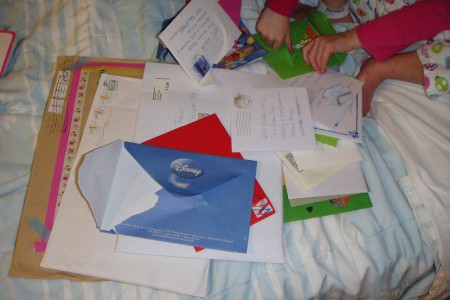 Postbode kwam langs in het ziekenhuis